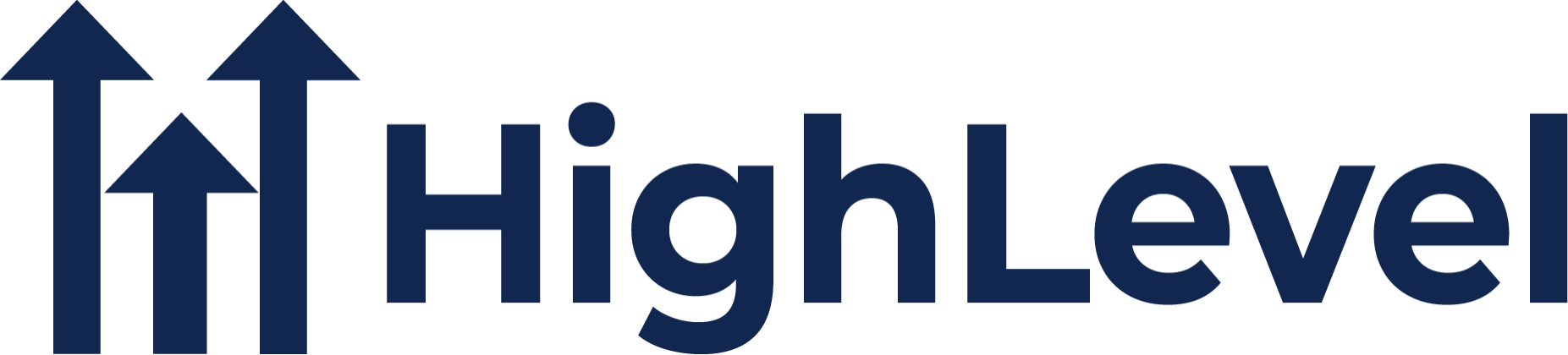 High Level logo - dark blue
